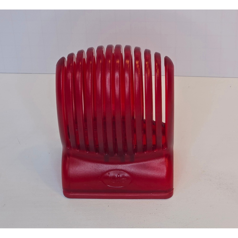 Joie Tomato Slicer Red Plastic Kitchen Gadget Tool